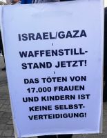 Gaza Waffenstillstand jetzt_Demo 17.02.2024 Bremen